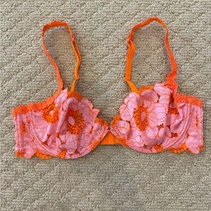 savage x fenty floral bra size 38C